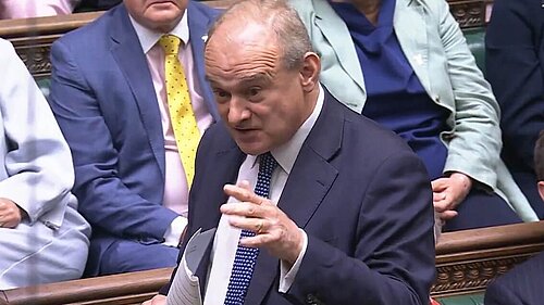 Sir Ed Davey questions Prime Minister on North Devon Maternity Services Crisis