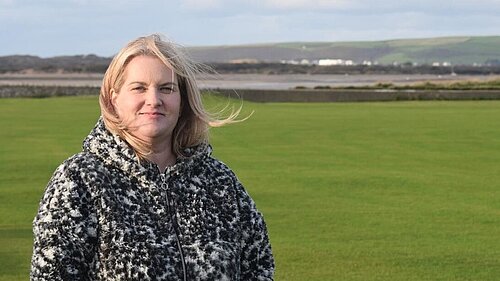 Becky Coombs at Instow