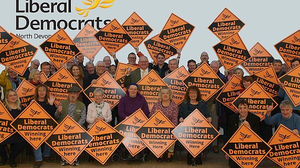 Team with Lib Dem Diamonds